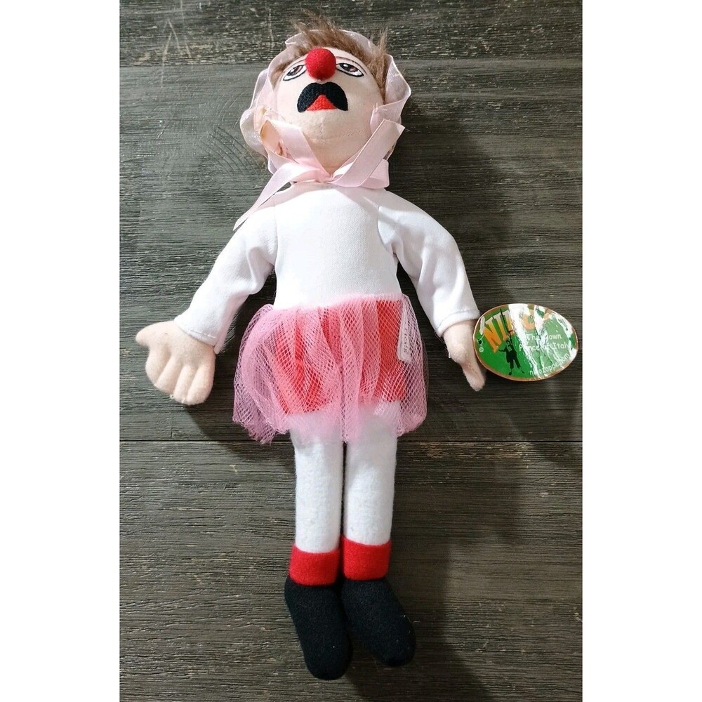 Nino The Clown Prince Of Italy Ballerina Plush With Tags Giovanni Zoppe